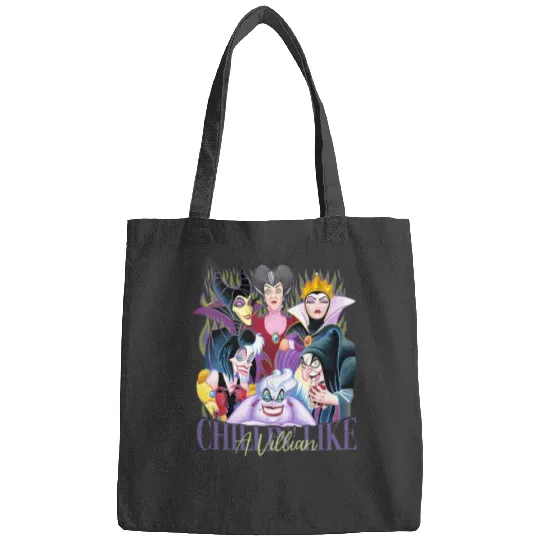 Chillin Like A Villian Bags, Disney Villians Halloween Villains The Evil Tour Bags