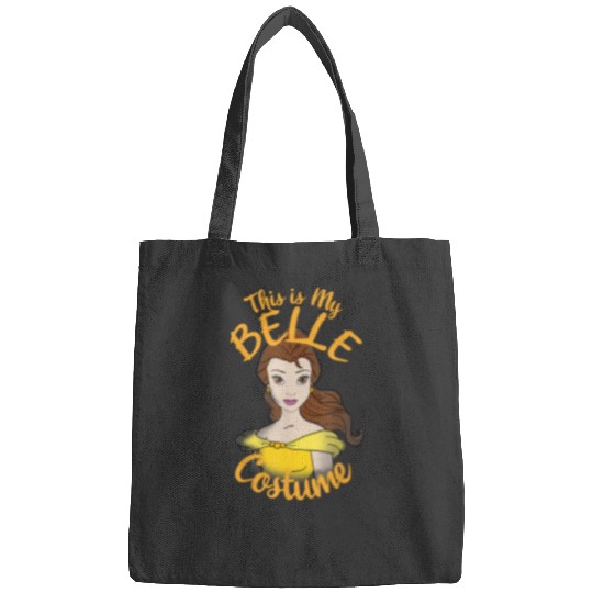 Disney Beauty And The Beast Belle My Costume Halloween T-Shirt Bags