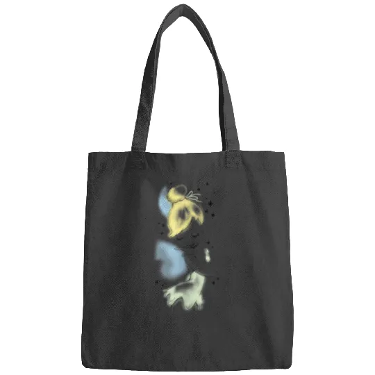 Disney Peter Pan Tinkerbell Airbrush Style Sketch T-Shirt T-Shirt Bags
