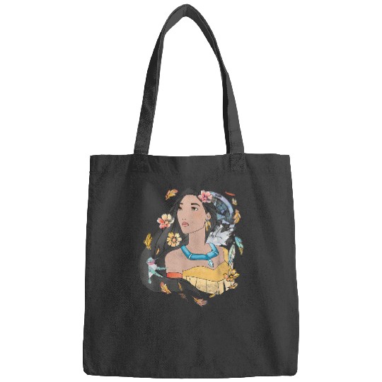Disney Pocahontas Dreamcatcher Watercolor Graphic T-Shirt T-Shirt Bags