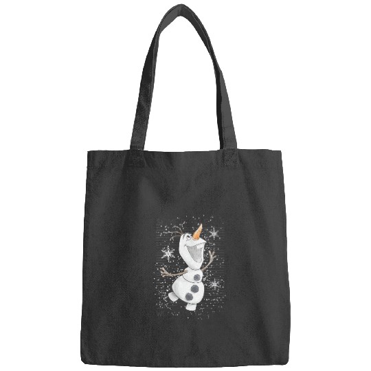 Womens Disney Frozens Olaf Some People Are Worth Melting For V-Neck T-Shirt Bags