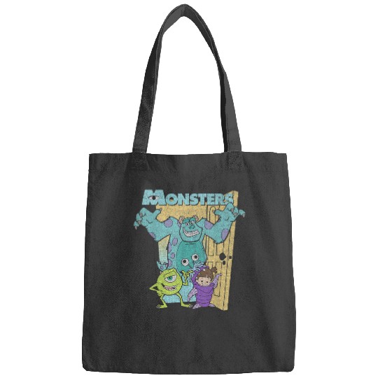 Disney Pixars Monsters Inc. Mike Sully Boo Group Poster T-Shirt Bags