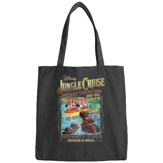 Vintage Disney Jungle Cruise Ride Bags, Disney Cruise Bags, Jungle Cruise Bags, Mickey and Friends