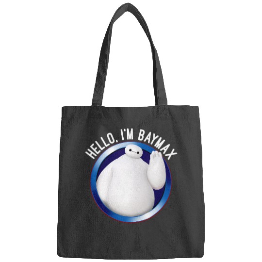 Disney Big Hero 6 Baymax Wave Hello Circle Graphic Bags