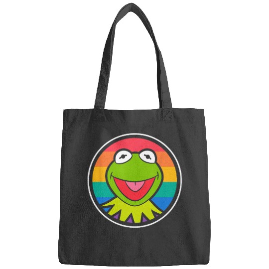 Disney The Muppets Pride Kermit Rainbow Face Portrait Bags