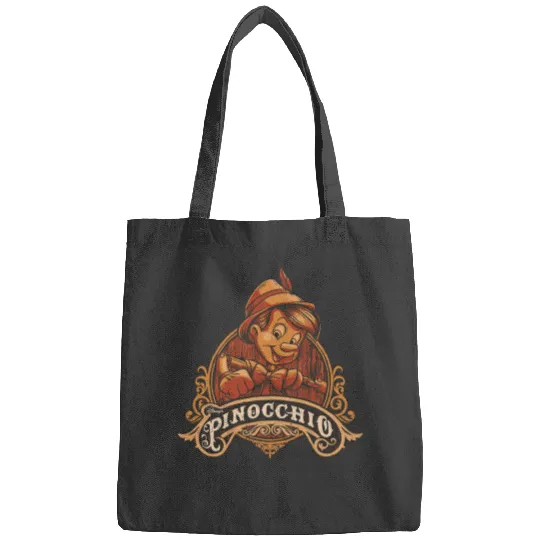 Disney Pinocchio Character Poster Bags