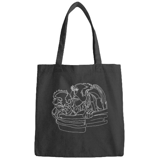 Disney The Muppets Statler And Waldorf Heckling Outline Bags