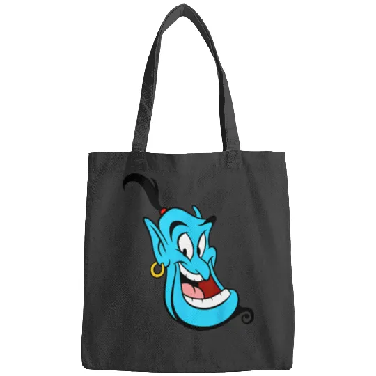 Disney Aladdin Genie Smiling Head Shot Portrait Bags