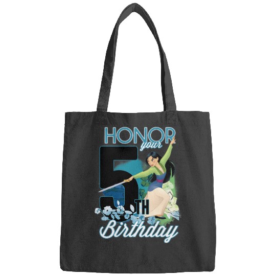 Disney Mulan Portrait Honor Your 5th Birthday Bags