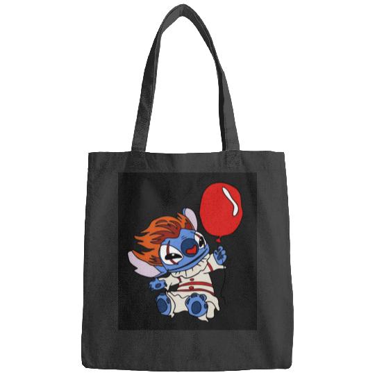 Pennywise Stitch Halloween Bags, Disney Halloween Bags