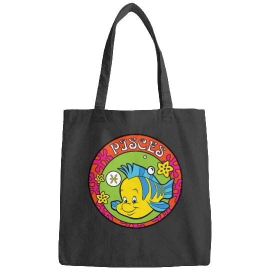 Disney The Little Mermaid Flounder Zodiac Pisces Bags
