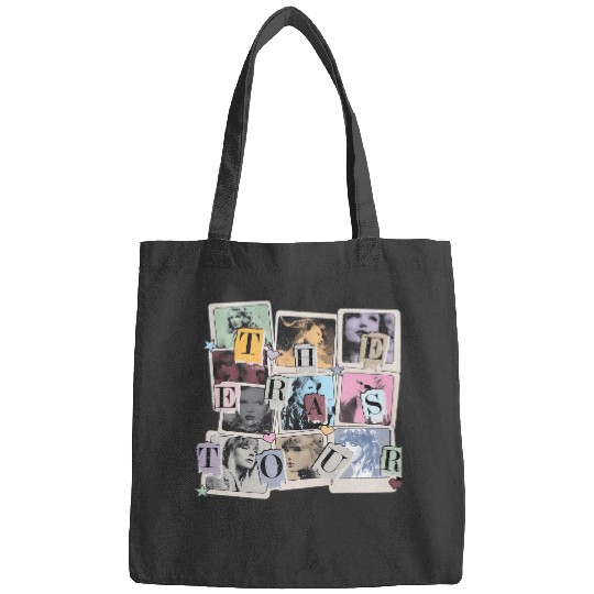 Taylors Swift Eras Tour Lyon Fitted Scoop T-Shirt Bags