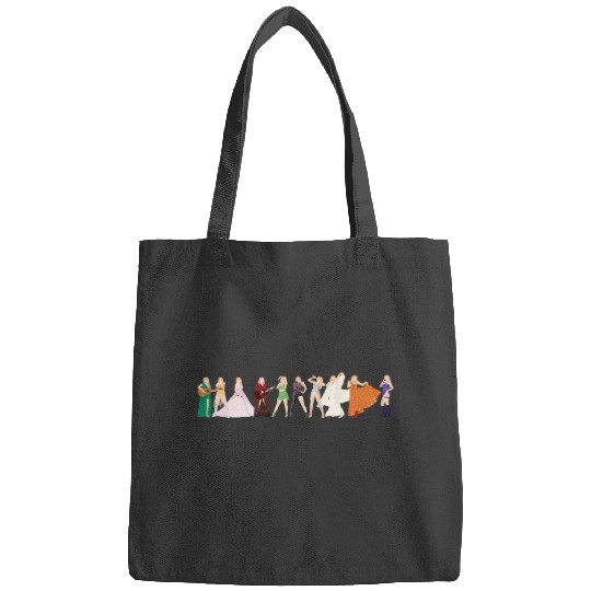 Discover The Eras Tour Cat Version Kids T-Shirt Bags