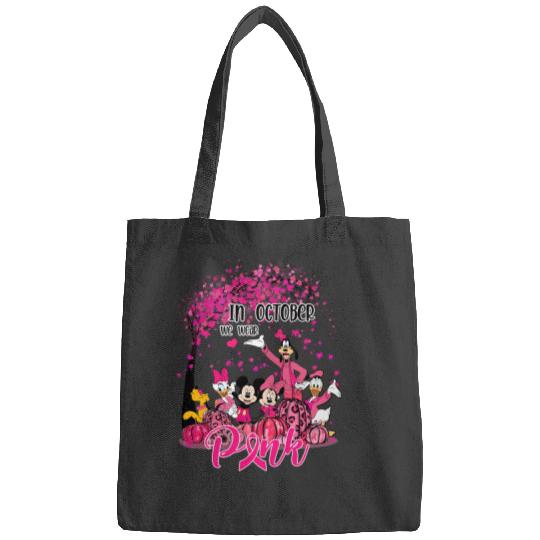 Disney 2023 Breast Cancer Survivor, October Breast Cancer Month Bags