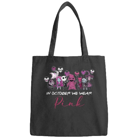 Disney Halloween Bags, In October We wear Pink, Oogie Boogie 2022