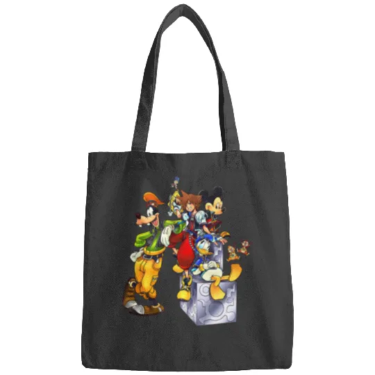 Disney Kingdom Hearts Goofy Mickey & Donald Sora Block Shot Bags