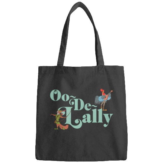 Disney Robin Hood Oo-De-Lally Iconic Quote Chest Text Logo Bags