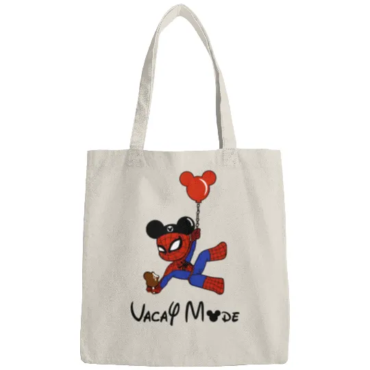 Spiderman Vacay Mode Bags, Disney Spiderman Bags