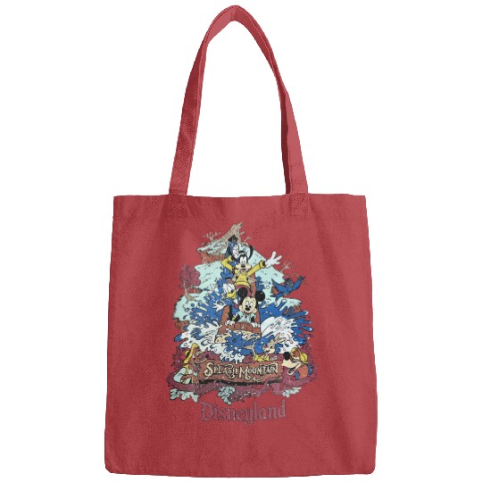 Retro Disneyland Splash Mountain Bags, Mickey and Friends Bags, Disney Trip Bags