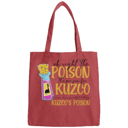 Oh Right The Poison Bags, Kuzco Bags, No Touchy Kuzco Bags, Emperors New Groove, Disney Bags, Disneyland Bags