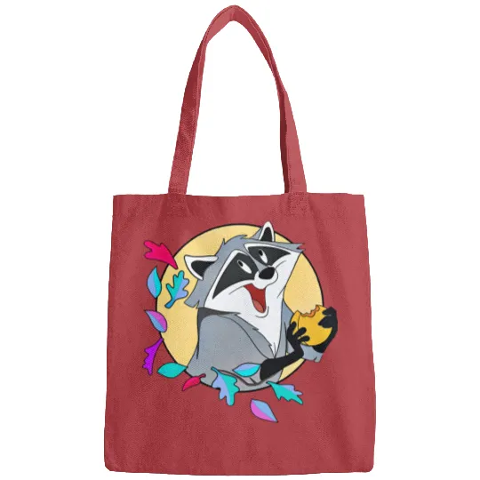 Disney Pocahontas Cute Meeko With Biscuits Retro Bags