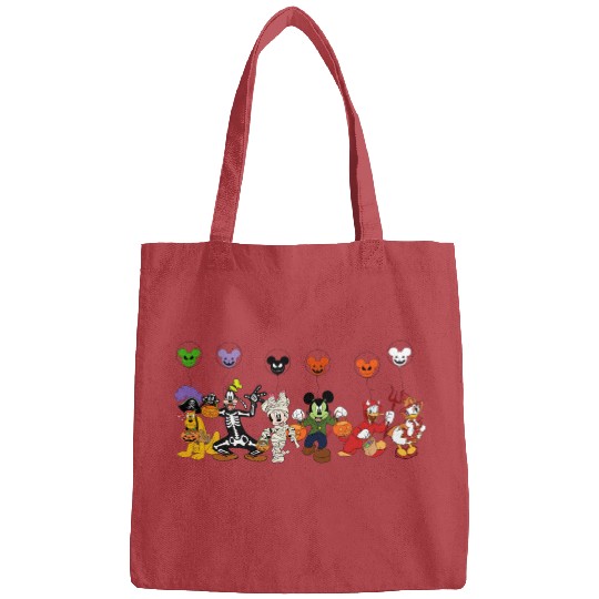Disney Characters Halloween Bags, Disney Halloween Bags, Mickey and Friends Bags