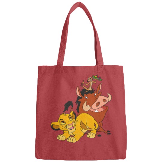 Disney The Lion King Young Simba Timon And Pumbaa Bags, Magic Kingdom Trip  Bags Family Birthday Gift