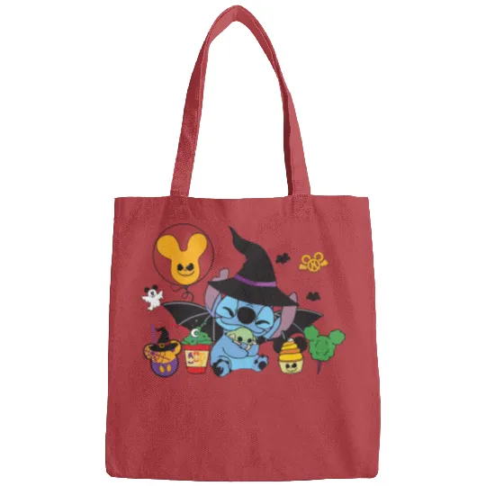 Discover Disney Stitch Halloween Bags, Stitch Halloween, Disney Halloween, Disney Trick or Treat Bags, Stitch Halloween Gift