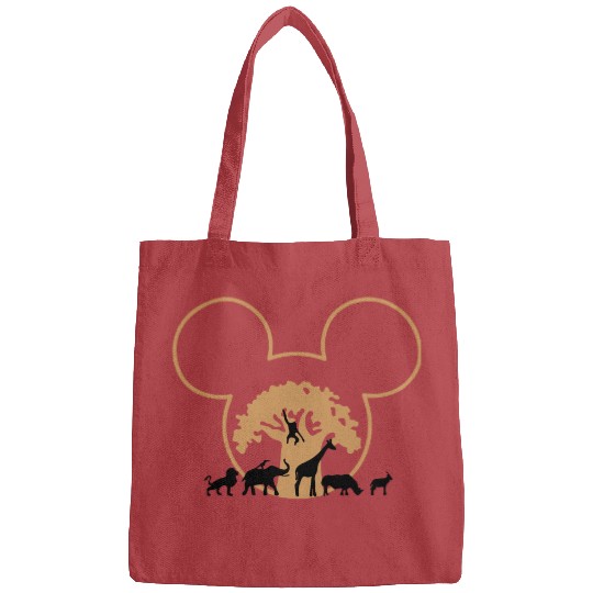 Disney Animal Kingdom Mickey Ears Bags, Retro Mickey Safari Bags, Mickey and Friends Bags, Disney Family Trip 2023 Bags