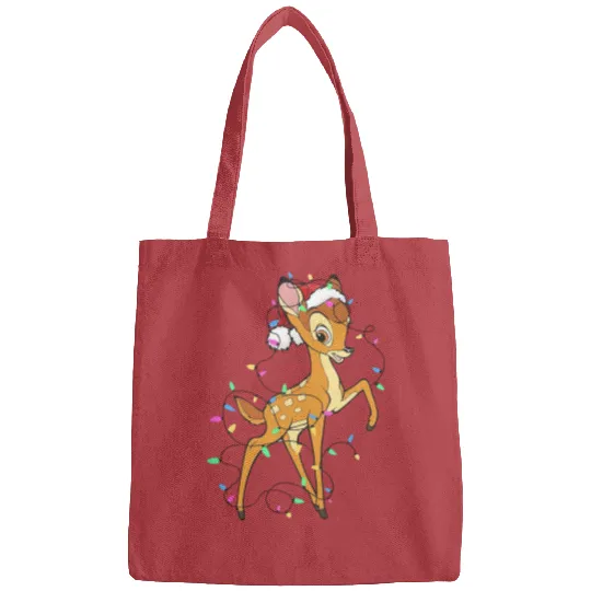 Disney Bambi Christmas Lights Bags, Santa Bambi Shir