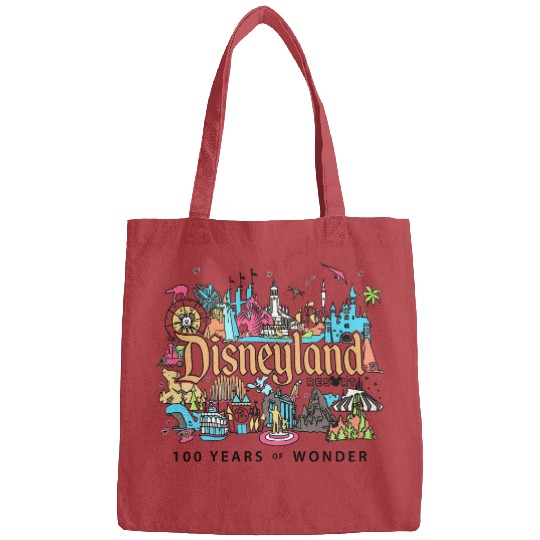 Discover Vintage Disneyland Bags, 100 Years Of Wonder Bags, Disneyland Resort Bags