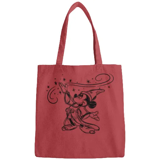 Sketched Sorcerer Mickey Bags, Matching Disney Bags, Classic Mickey Bags