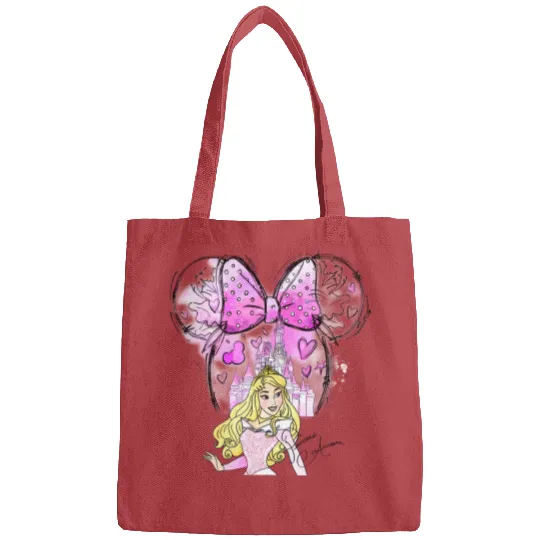 Aurora Princess Bags, Disney Princess Bags, Watercolor Disney Princess Bags