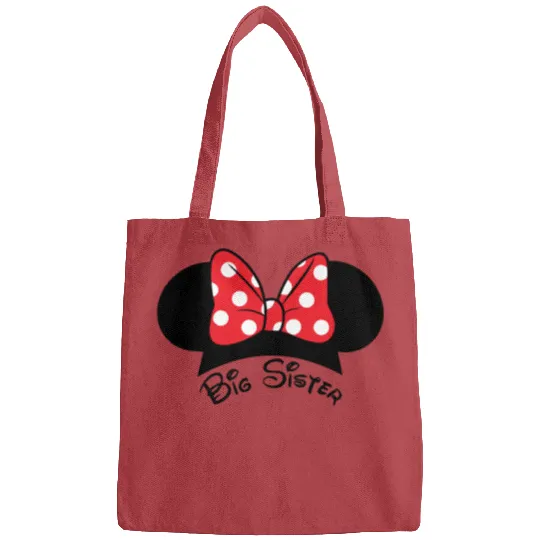 Big Sister Minnie Mouse Disney Graphic Bags, Disneyland Vacation