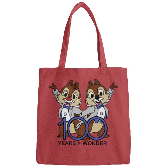 Disney 100 Years of Wonder, 100 year Anniversary, Chip n Dale Bags