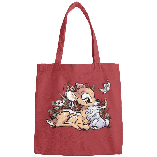 Cute Disney Bambi And Thumper Retro Vintage Bags, Magic Kingdom Holiday Trip Bags