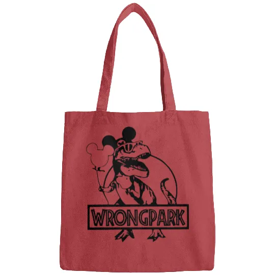 Jurassic Park Wrong Park Bags- Universal Studios Bags- Disney Bags- Custom Design Colors Available