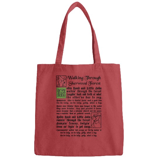 Sherwood Forest - Robin Hood Disney - Bags