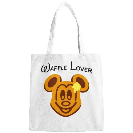 Waffle Mouse Bags, Mickey Waffle Lover Bags, Disney Epcot Bags