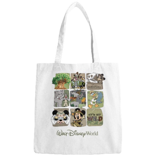 Disney Animal Kingdom Bags, Vintage Animal Kingdom Bags, Mickey Safari Bags