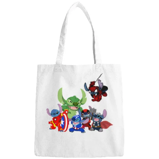 Stitch Avengers Marvel Deadpool Disneyland Bags