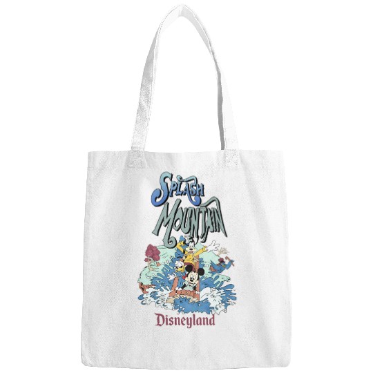 Retro Splash Mountain Bags, Mickey and Friends Bags, Disneyland Water Ride Bags