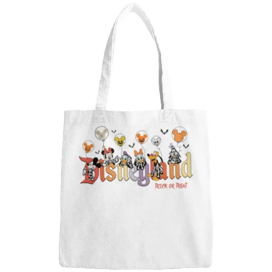 Vintage Disneyland Halloween Bags, Disney Halloween Bags
