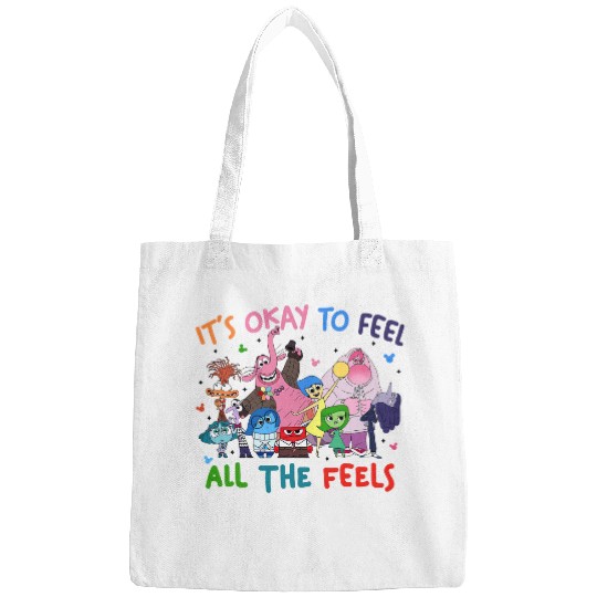 Today I Feel All The Feels Inside Out 2 Bags, Disney Matching Bags, Inside Out 2