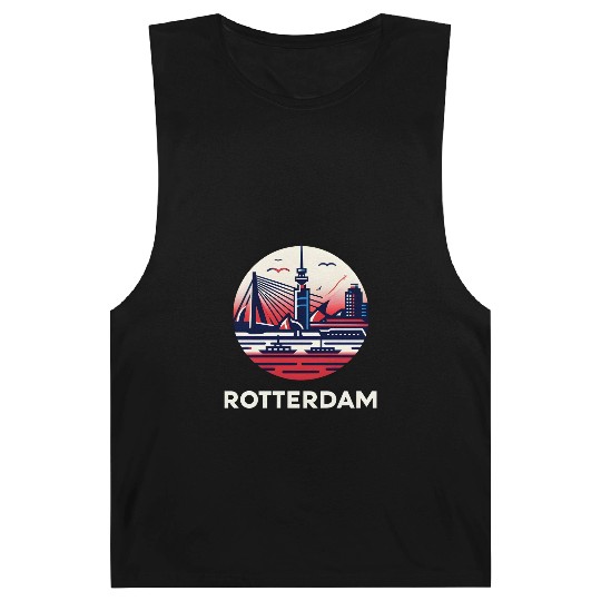 Rotterdam Skyline A Modern City s Artistic View Barnard Tanks