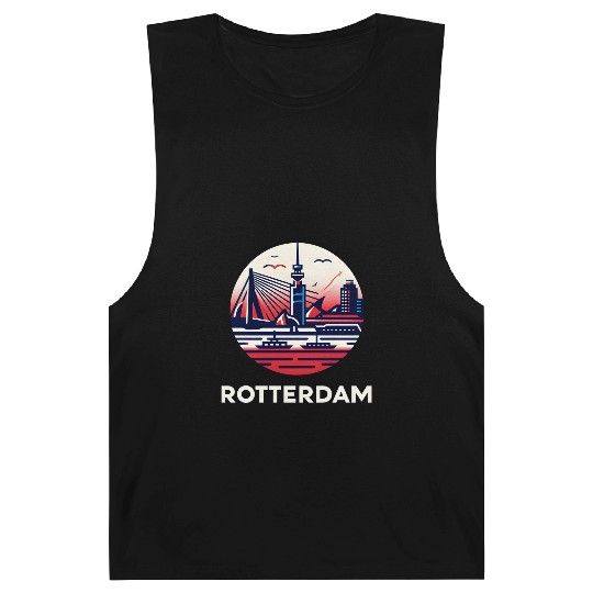 Rotterdam Skyline A Modern City s Artistic View Barnard Tanks