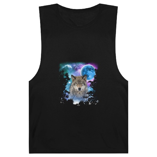 Timber Wolf MidNight Forest Barnard Tanks