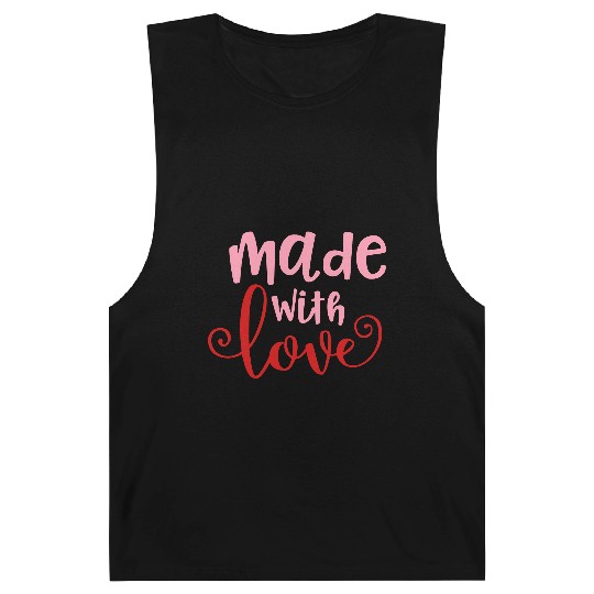 Made With Love Baby Infant Valentine Barnard Tanks
