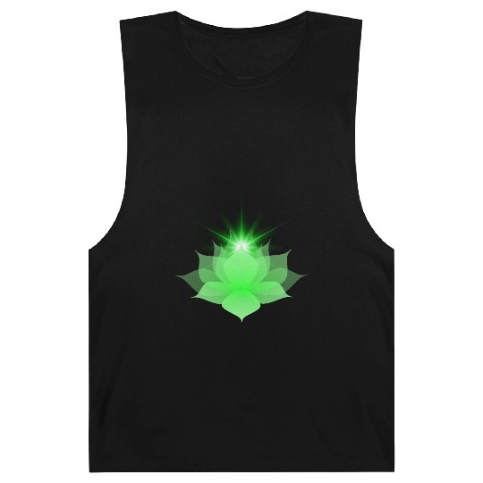 Green Chakra Lotus Barnard Tanks