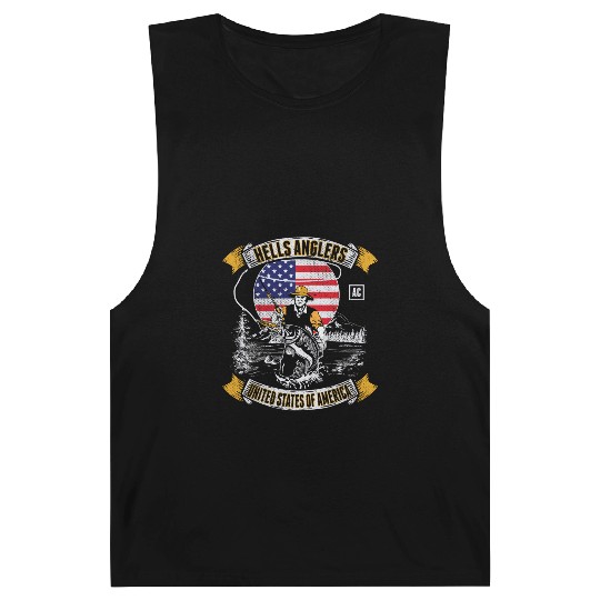 HELLS ANGLERS USA fishermen angler used look Barnard Tanks